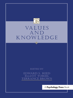 cover image of Values and Knowledge